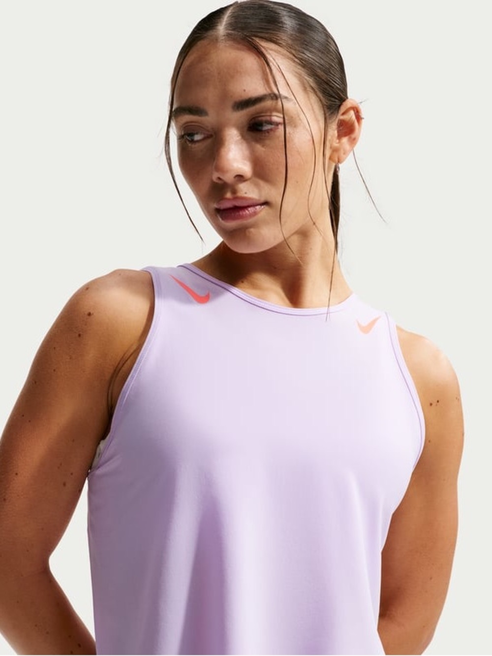 Nike [S] AeroSwift Women's ADV Cropped Running Singlet Daybreak FN2713-511